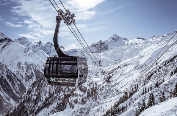 Lift van de maiskogel naar de Kitzsteinhorn